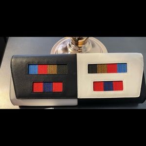 Akris Anouk multicolor clutch/crossbody